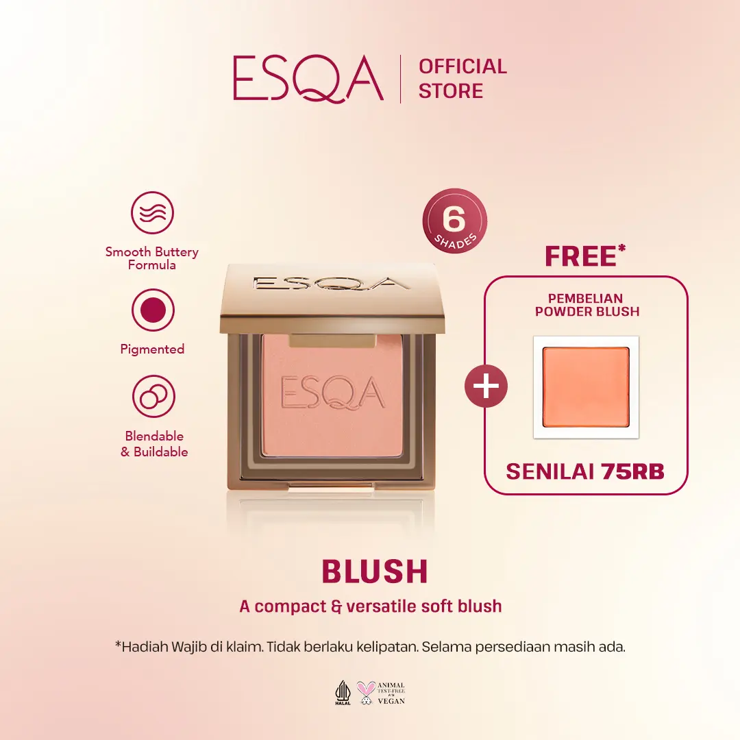 ESQA Powder Blush On (6 Shades)