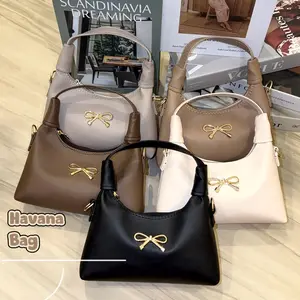 HAVANA MINI BAG/TAS MINI WANITA Bahan Premium Sintetis Tebal Halus Berfuring Satin Desain Mini Praktis untuk Sehari-hari dengan Furing Mewah