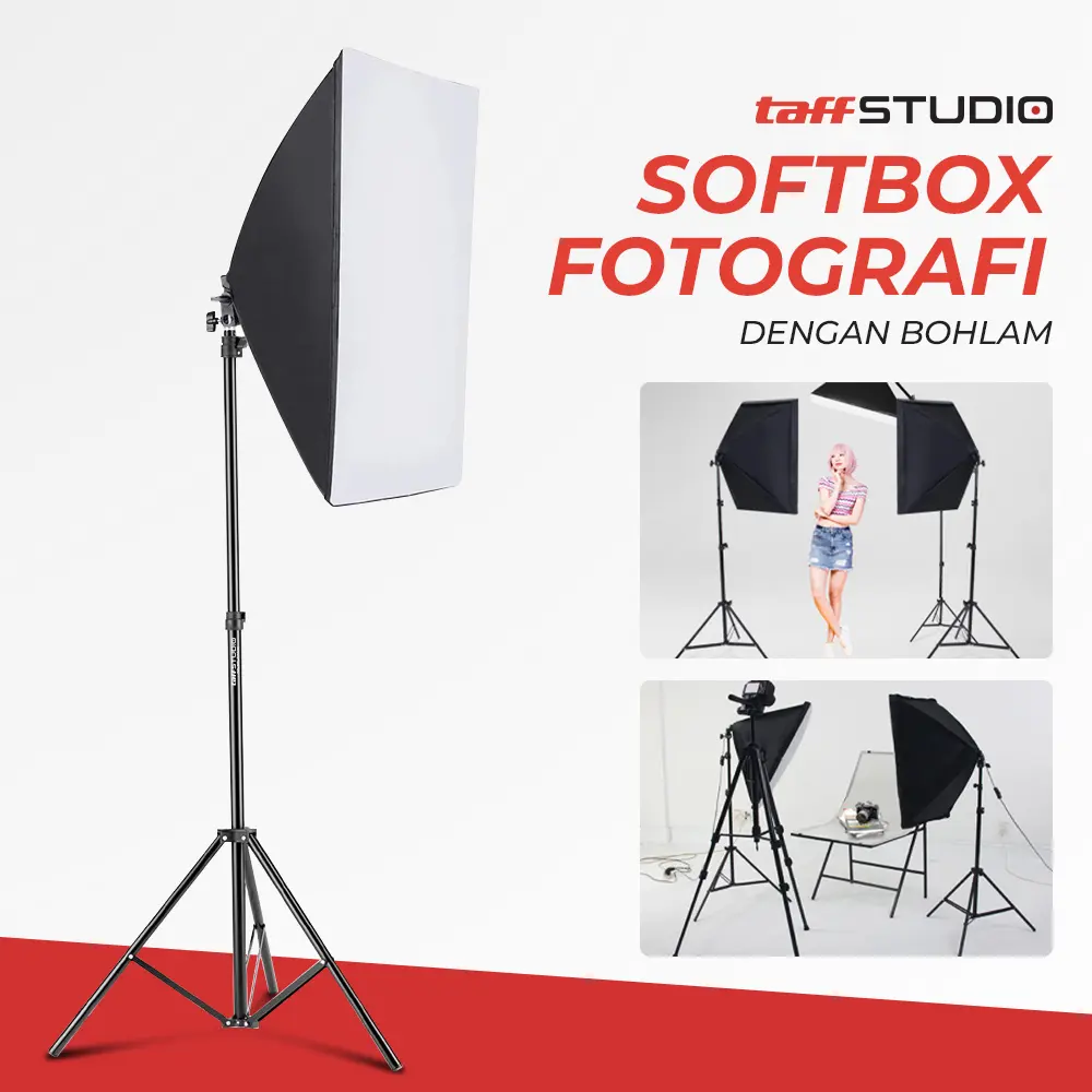 Mutiara Mall - Softbox Fotografi Studio | Payung Reflektor Lampu | Lighting Studio Foto