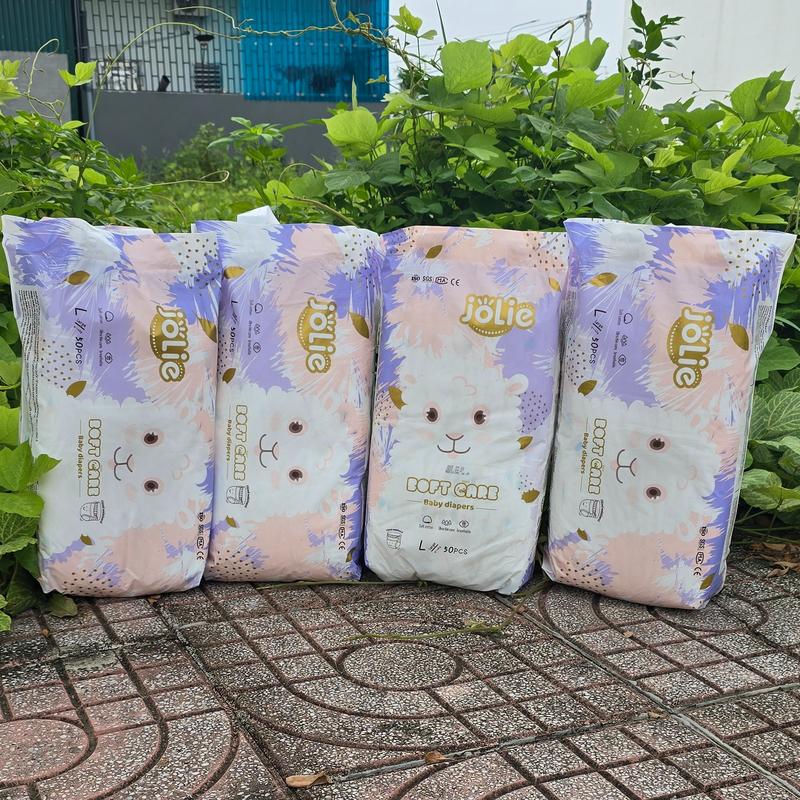 Combo 200 miếng bỉm JOLIE xuất Anh đủ size S/M/L/XL/2XL/3XL/4XL, bỉm quần và bỉm dán Cho Bé