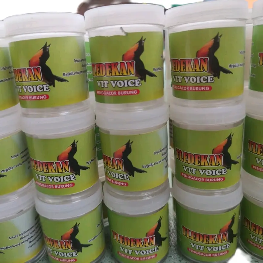 Tledekan Vit Voice - Vitamin Penggacor Burung Tledekan Menjadi Gacor