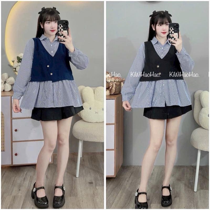 Áo Bầu Thời Trang dài tay thoải mái thoáng mát