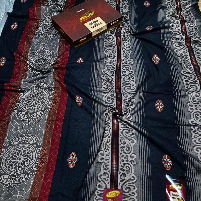 promo sarung atlas premium jaguard songket 790 motif ful timbul songket 5