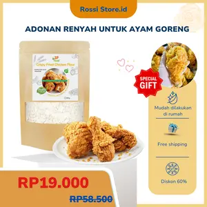 [PENAWARAN MENARIK - GRATIS ONGKIR] Adonan Ayam Goreng Renyah Ala KFC, Keemasan dan Aromatik, Resep Adonan Ayam Goreng Renyah dari Koki Restoran Terkenal