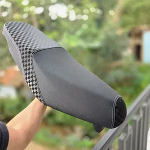 CUCI GUDANG!!! Kulit Jok Motor Kulit Jeruk dan Amplas Kombinasi Catur 3D terbaru untuk semua motor VARIO MIO BEAT SCOOPY SUPRAX universal BISA COD