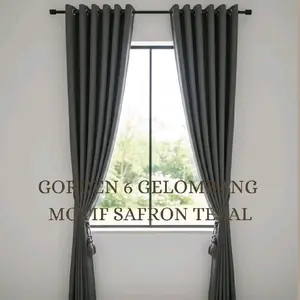 gorden blackout terlaris/gorden termurah/gorden minimalis/gorden backout/gorden blackout sapron/gorden jendela/gorden pintu/gorden jendela bahan blackout tebal