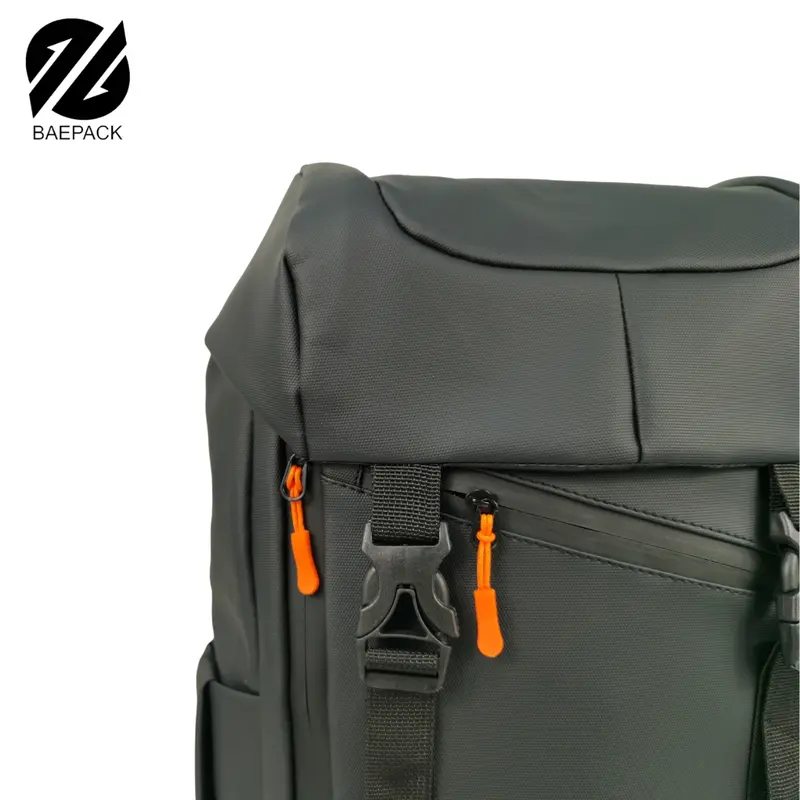 Baepack Tas Ransel Traveling Muncak Hiking Gunung  Anti Air Seri Herkules Original Sekolah Kuliah 1 Hitam Pria Wanita Mudik 8