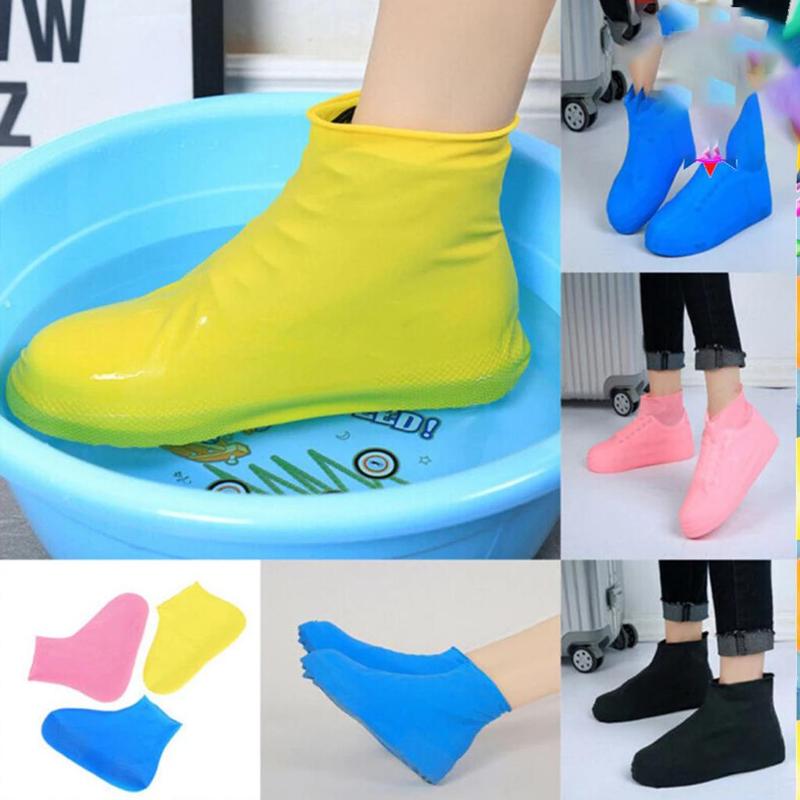 Product Introduction of [COD] Cover Shoes, Sarung Sepatu Karet, Pelindung Sepatu Anti Air Hujan Funcover Bisa di Cuci 1