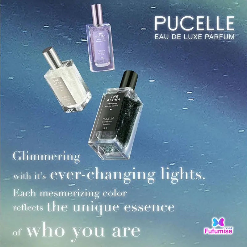 PUCELLE New Eau De Luxe Parfum | The Beta | The Alpha | The Sigma Pear Perfume 2