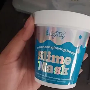 Brighty Advanced Glowing Body Slime Mask Masker Badan