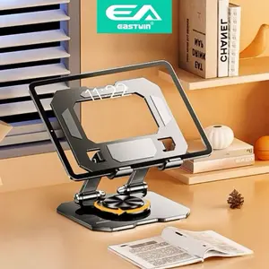 Holder Stand/Dudukan Tablet,Ipad & Hp HD-55 Bisa Rotary Berputar 360° Full Besi Metal