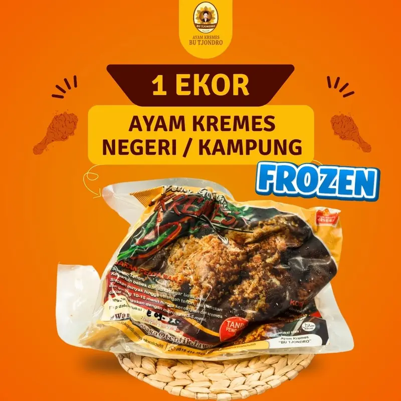 Ayam Goreng Kremes Vacuum Bu Tjondro 1 Ekor Siap Goreng Praktis Cita Rasa Otentik Sejak 1982 0