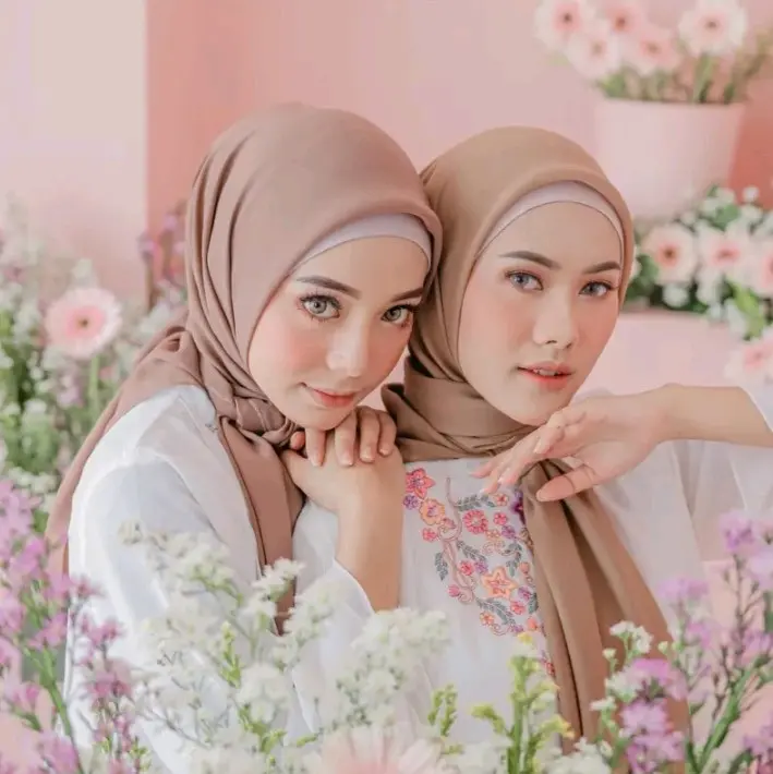 Hijab segiempat bella square premium Jilbab
