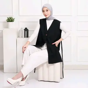 KARA RAPIKA VEST - VEST PREMIUM ROMPI WANITA / VEST KOREAN STYLE KEKINIAN