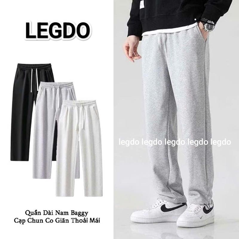 (Mở Bán) Quần Dài Nỉ 2da, Form Ống Đứng, Cạp Chun Unisex Nam Nữ Menswear
