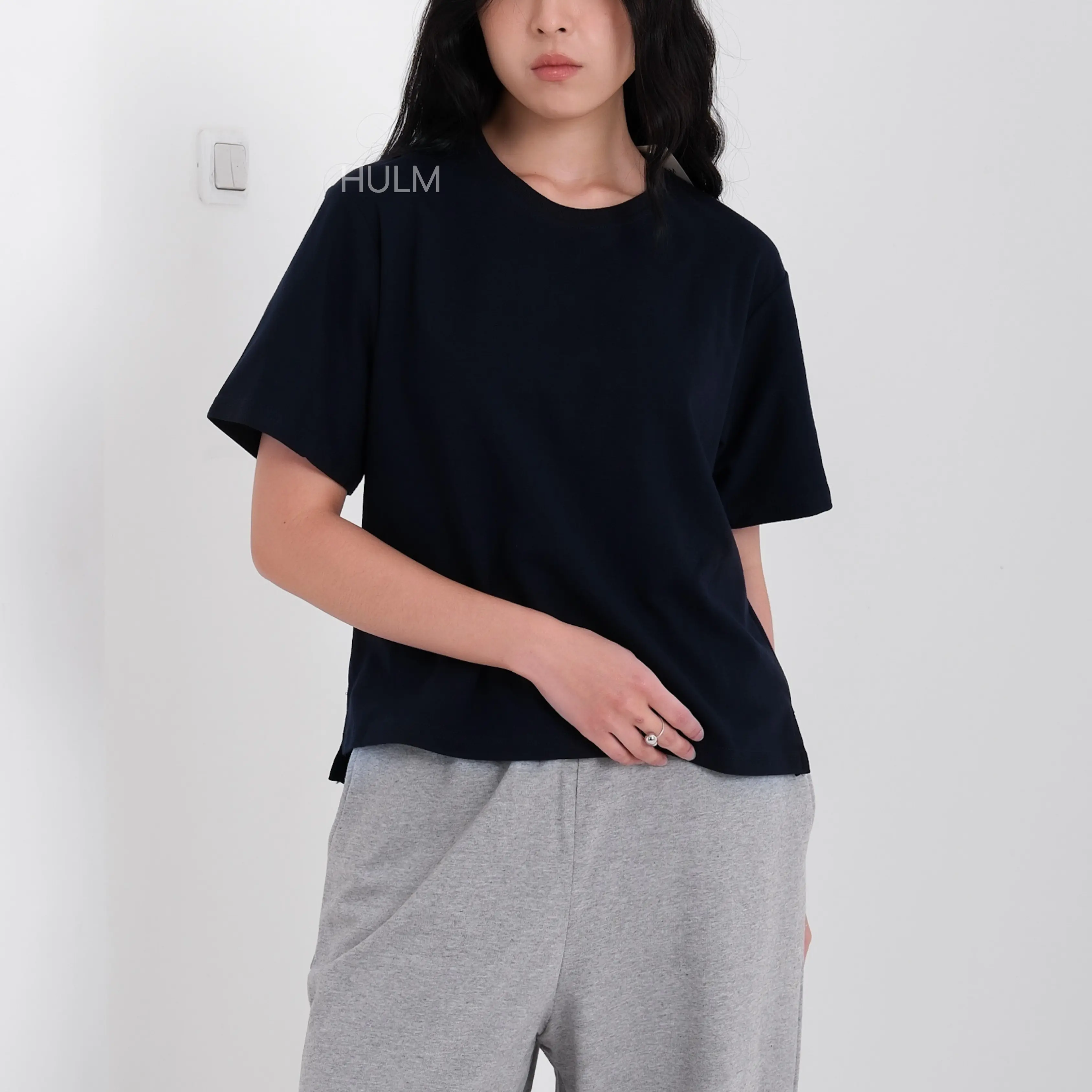 Oversized Fit Navy