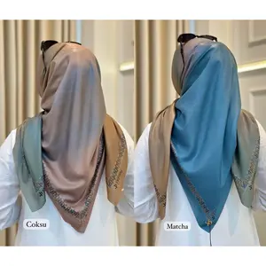Kerudung Segiempat Motif Terbaru/Hijab Segiempat Motif Terbaru/ Motif Baru/Segiempat Motif/Hijab Motif/jpgradasi/hijabkw/kw Cantik Nyaman