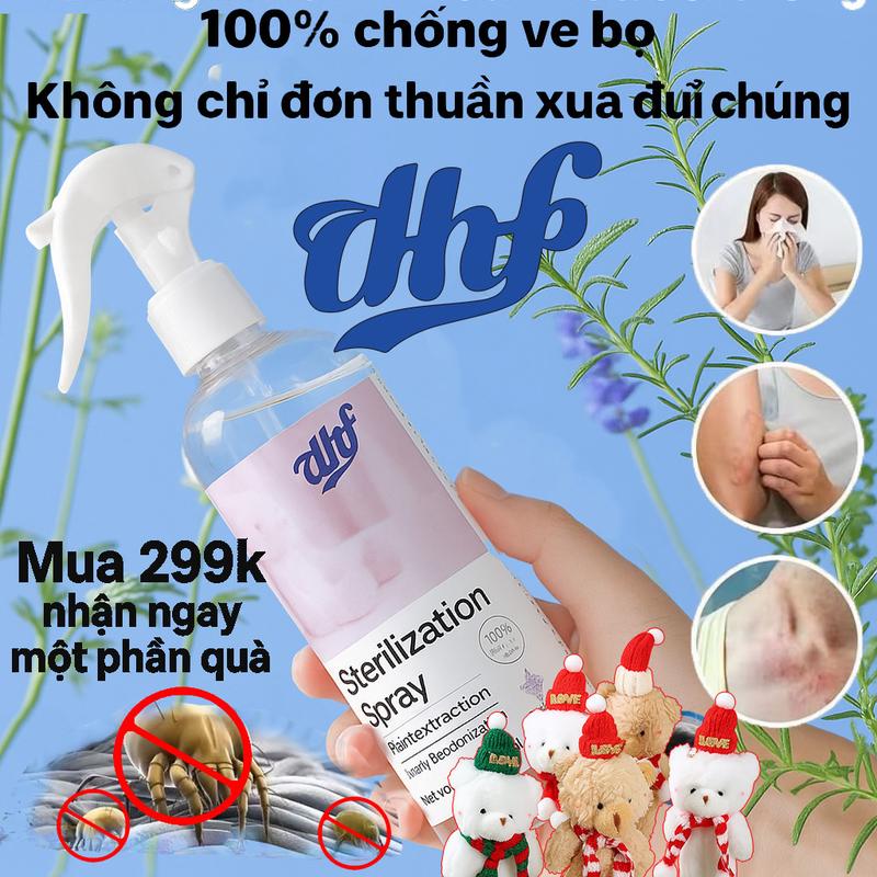  Xịt diệt mạt bụi hương nước hoa chiết xuất từ thiên nhiên khắc tinh của mạt bụi trên nệm giường quần áo nước giặt xịt  mốc 