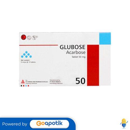 GLUBOSE 50 MG BOX 50 TABLET
