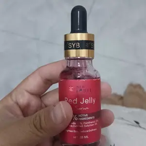 NEW SYB FORTE Red Jelly Serum 20ml with Niacinamide 10% untuk mencerahkan kulit wajah & mengurangi kusam