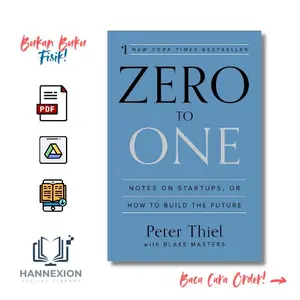 Buku Zero to One - Peter Thiel (Bahasa Indonesia)
