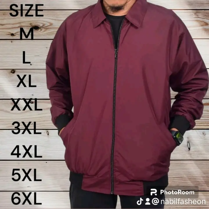 Jaket  Parasut Pria Keren jumbo Unisex perasut 0