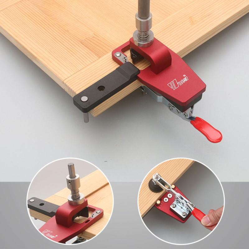 Product Introduction of 35mm Hinge Boring Jig Woodworking Hole Drilling Guide Locator with Fixture Aluminum Alloy Hole Opener Template Tools 33