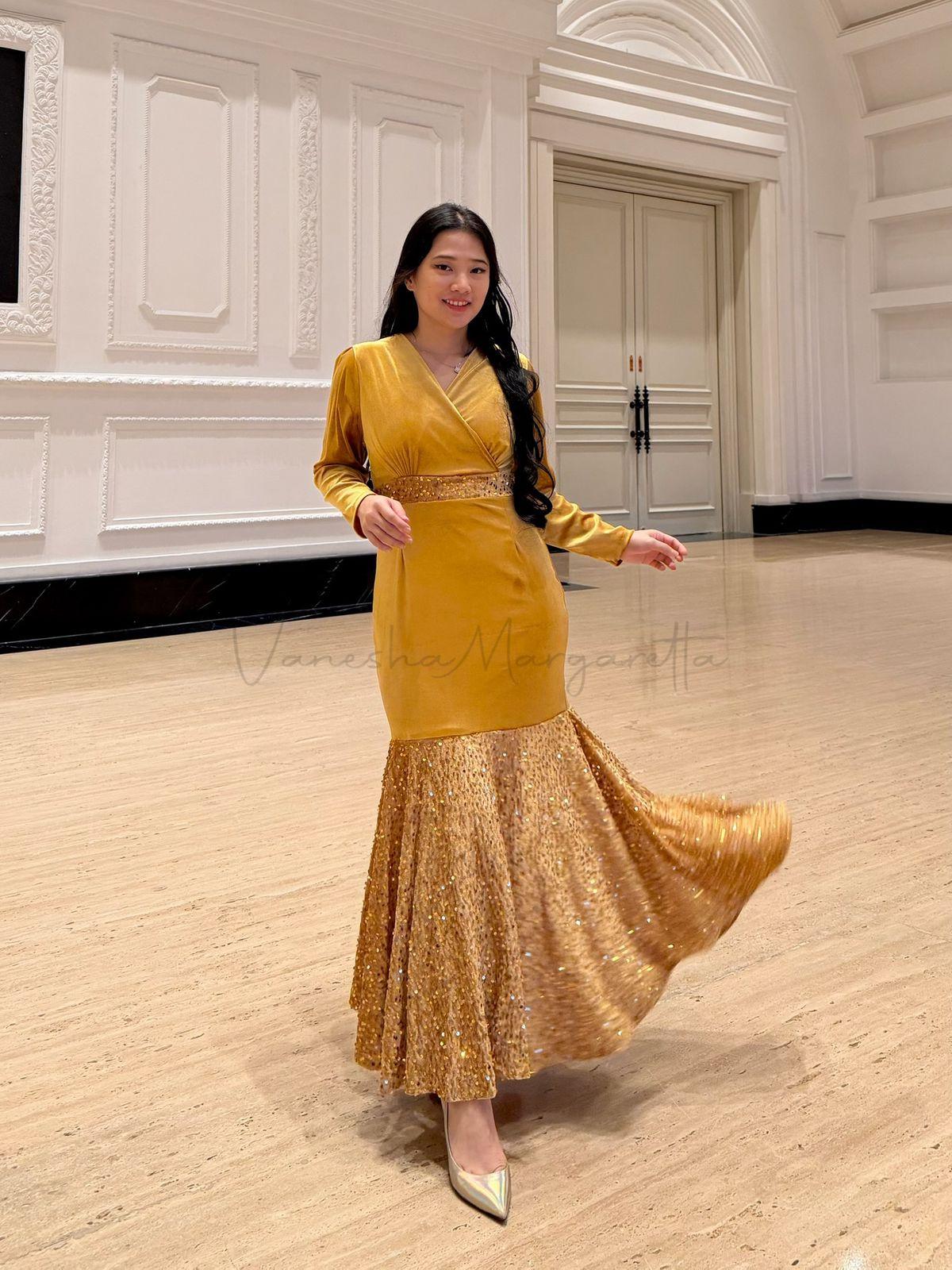 [VM] READY STOK - 9081# Dress Bludru Wanita/Dress Pesta/ Dress Sexy / Gaun Pesta