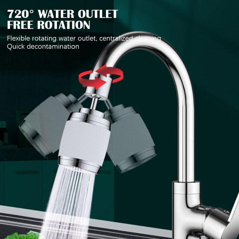 Product Introduction of Kitchen Faucet Water Purifier Filter 720° Swivel Removable Stainless Purifying Universal Shower X0E0 22