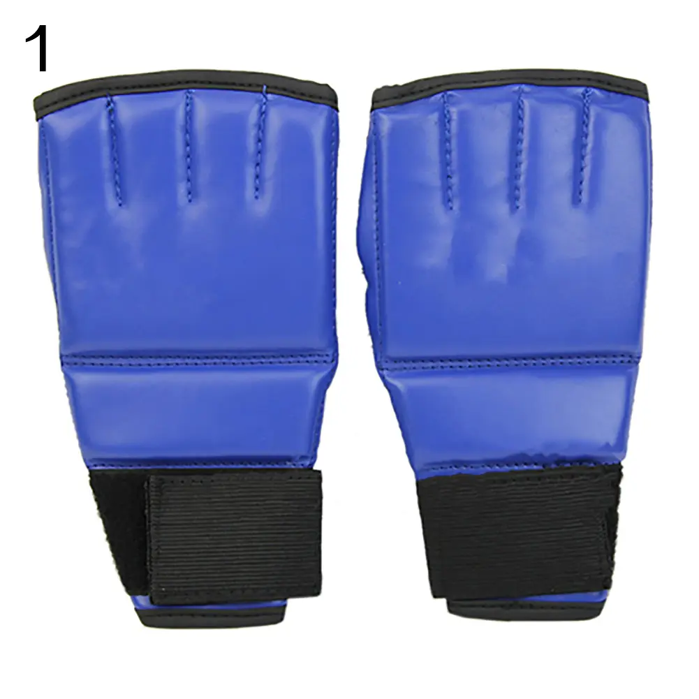 roewilng- Men's Fashion Gym Sanda Training Punching Sparring Half Mitts Boxing Gloves