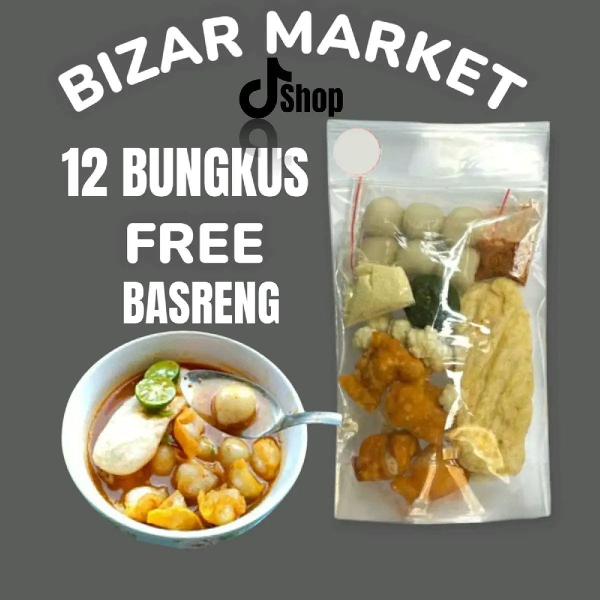 Baso Aci Paket 12 Pcs Murah / baso aci isi 12pcs / Baso aci isi 12 pcs murah / baso aci viral / baso aci paket usaha / Paket baso aci 12 bungkus murah / paket baso aci 12 bungkus