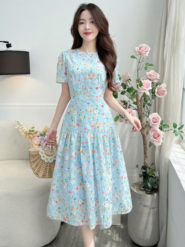 Đầm Kate Thêu Thiết Kế TuTu Store Phù Hợp Đi Chơi Dành Cho Nữ - Mã D1364