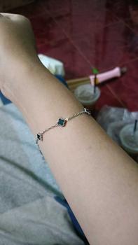 Product Review of Angel Clover Bracelet In Pink & Black Anti Karat Stainless Gelang | evyjewels x crushonyou from p**s 0