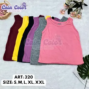 AZAHWA SINGLET ANAK PEREMPUAN / TALI BESAR TANKTOP ANAK CEWEK - 320