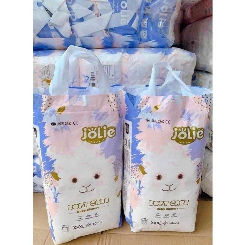 Combo 2 bịch (100 miếng ) bỉm JOLIE đủ size M L XL 2xl 3xl 4xl