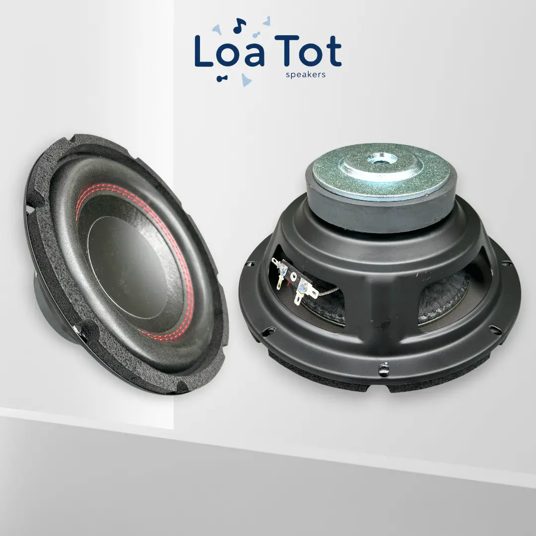 Loa Sub 20cm Siêu Trầm 80-170W - Từ 100mm, Coil 35.5mm, Bass Cực Chất 4 Ohm, Giá 1 Cái