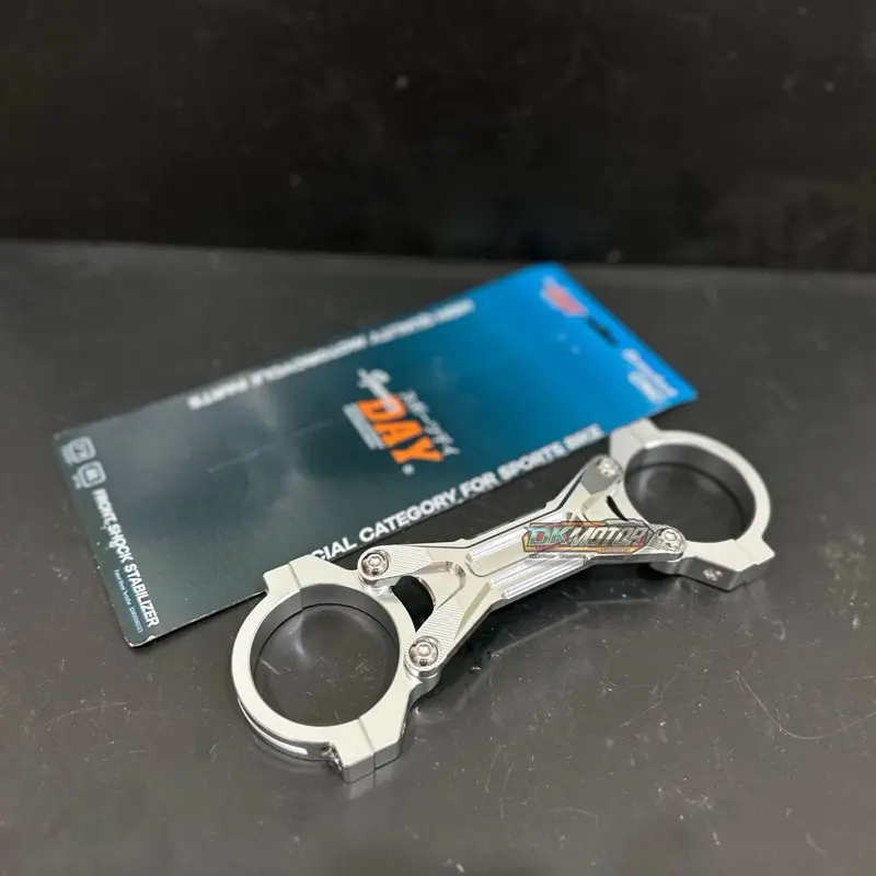Stabilizer Stabiliser Borgol Skok Shock Depan Vixion Ninja Import Aluminium CNC