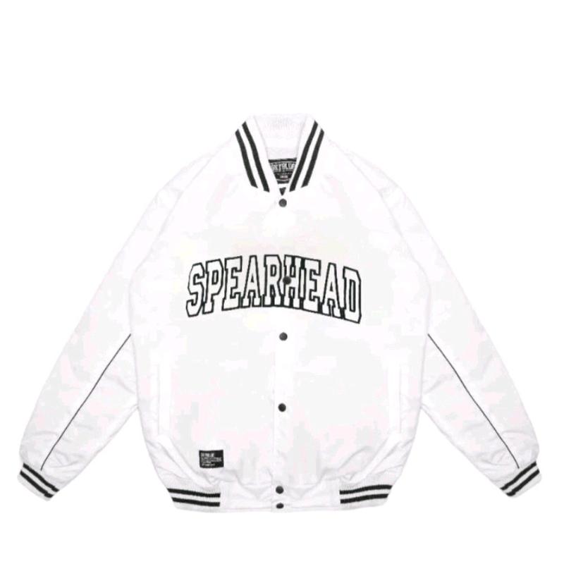 jaket varsity pull bordir pria dan wanita jaket parasut bomber varsity pull bordir Gunung Art Outdoor Polyester Hitam Casual Waterproof Motor 1
