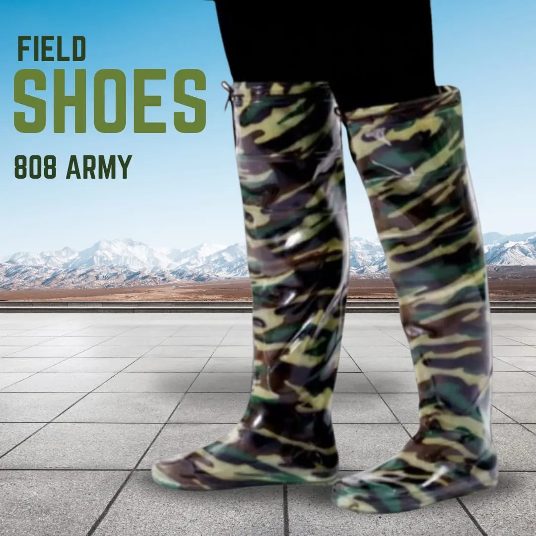 Kasut Sawah/Bendang Tinggi/High Quality/Ultra-high Tube Plug Boots/ Rain Shoes/AntiSlip