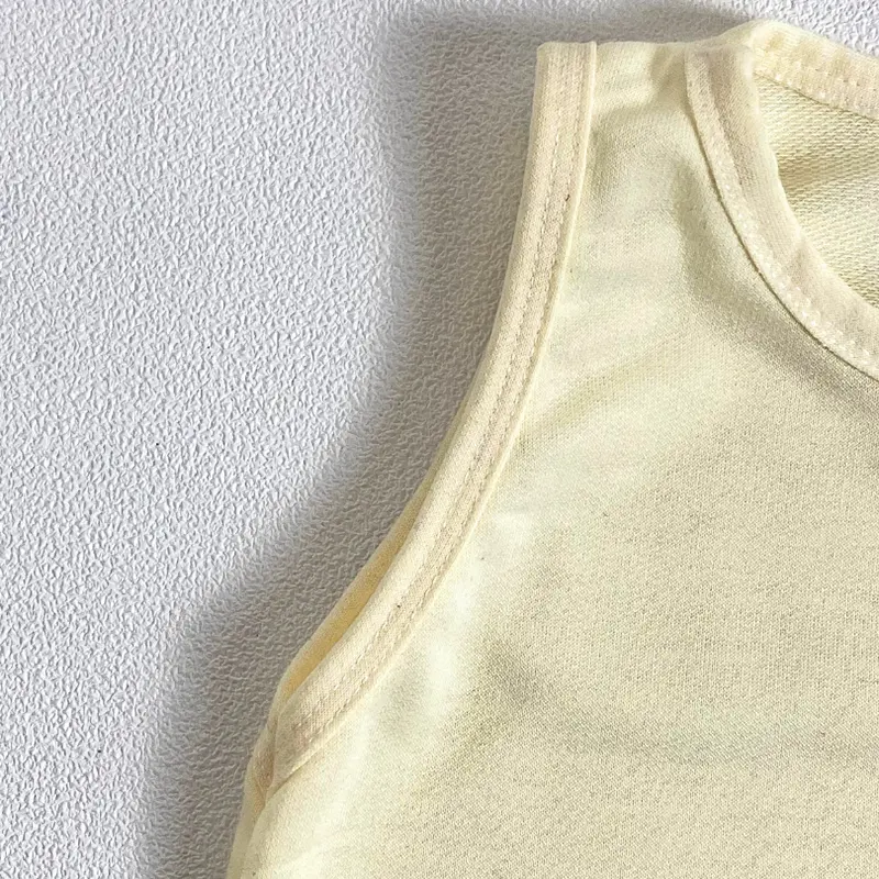 BOBOHO - Setelan Anak Kaos Kutung Tanpa Lengan Lokal / Setelan Anak Laki-Laki Tanpa Lengan Fashion 8