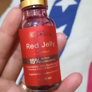 New SYB Forte Red Jelly Serum 20ml with Niacinamide 10% - Serum Pencerah Wajah & Mengurangi Kusam.