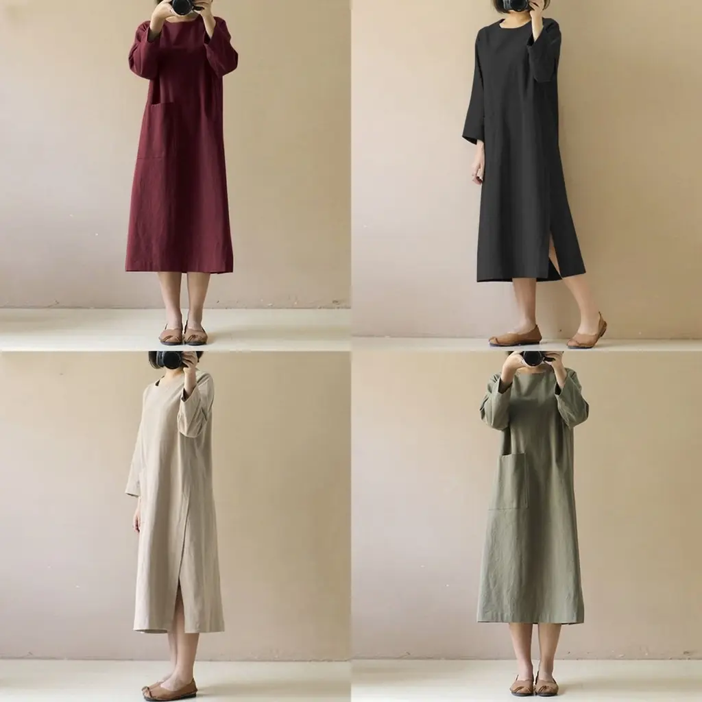 CHERLYN MIDIDRESS - dress wanita terbaru / linen mididres / mididress terlaris / mididress wanita / casuall dress