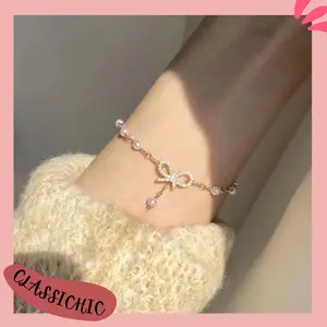 ❀Cc❀ FA125 Gelang Wanita Bentuk Bintang Dan Bulan Bracelets
