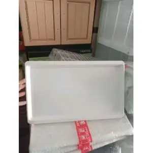 TRAY/Nampan/Tatakan Rak Piring Ukuran 41*25 cm Bahan Plaatik anti Pecah untuk Dapur dan Meja Makan