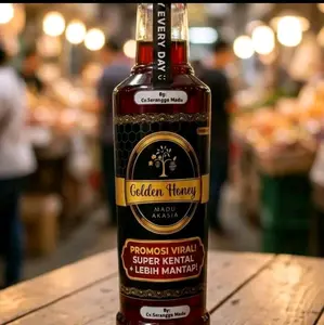 Madu super kental golden akasia 500gram