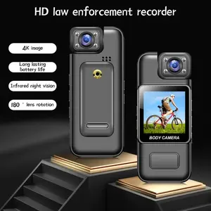 Body Cam Mini Camera Full HD 4K 2MP Rotating Lens 600mAh - ZC-M11