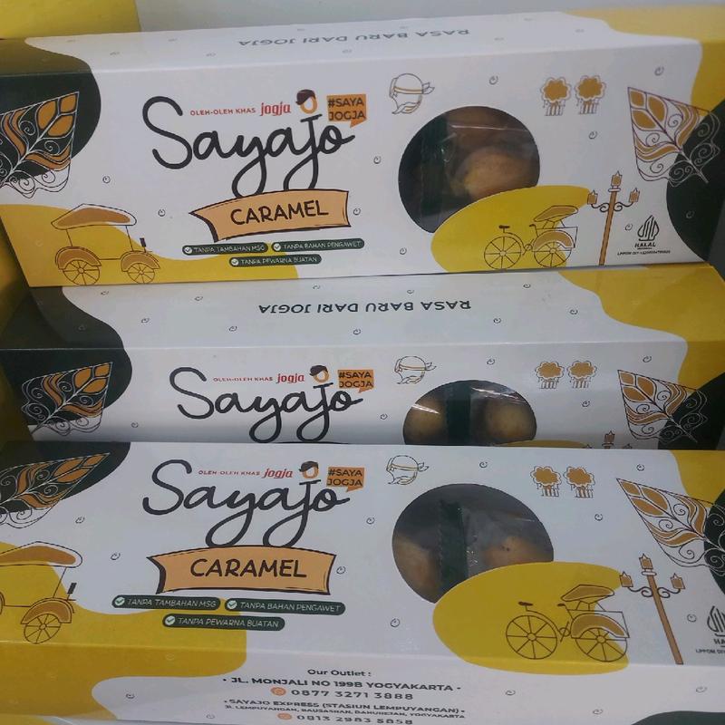 Sayajo Jogja Banana Travelpack Caramel Bolu Pisang 3