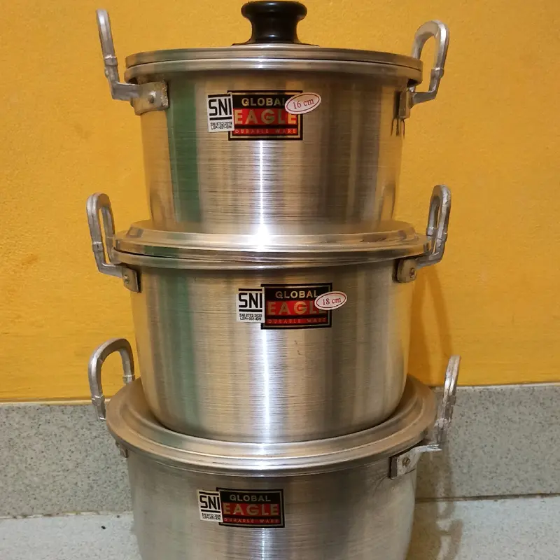 Panci / panci 1-2 liter / panci gagang/ periuk/ gidir / panci masak air Kitchenware 1