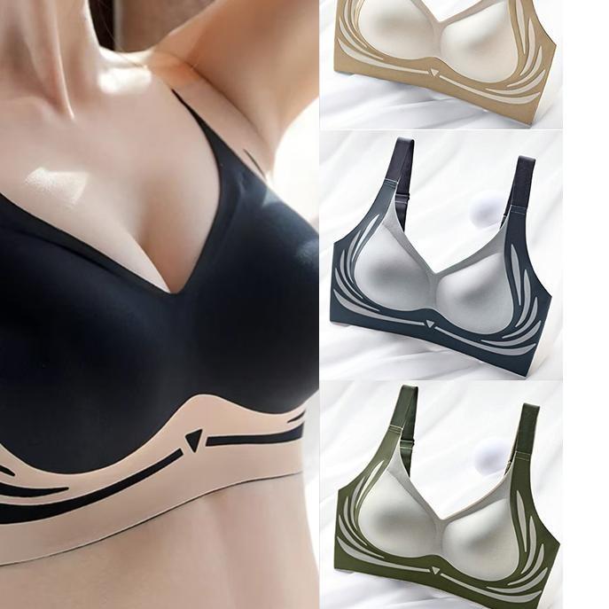 Áo Ngực Nâng Ngực Không Dây, Đồ Lót Không Đường May, 4 Màu Có Sẵn, Thoải Mái, Vị Trí Không Hiện, Thúc Đẩy Sự Quyến Rũ Của Phụ Nữ Ổn Định 1