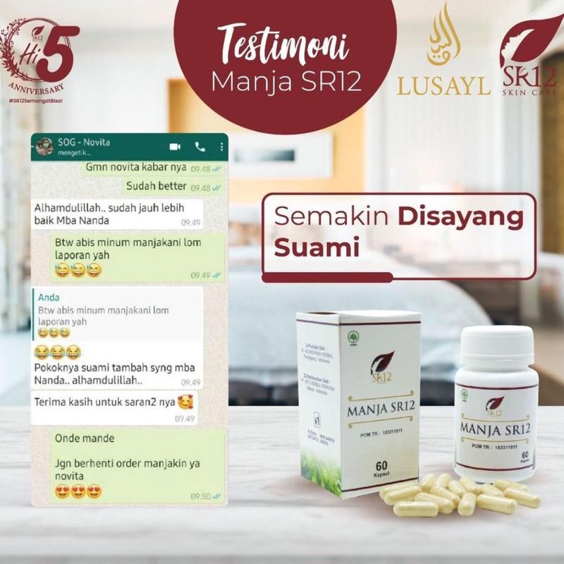 Manja SR12 Original / MAJAKANI SR12 Asli 6